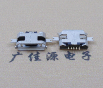 东升镇MICRO USB 5P接口 沉板1.2贴片 卷边母座