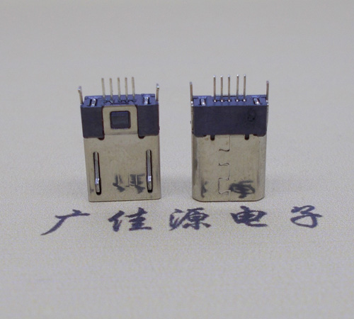东升镇micro-迈克 插座 固定两脚鱼叉夹板1.0公头连接器