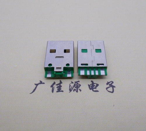 东升镇usb5a公头.5p焊线带ic.大电流oppo闪充