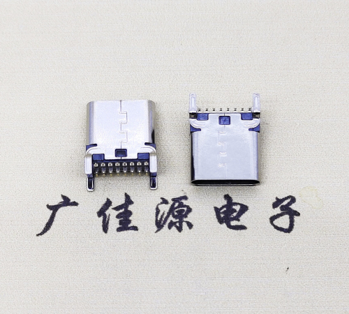 东升镇USB 3.1TYPE-C16Pin立贴母头座子引脚接线正负级详解